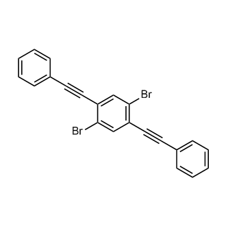 ((2,5-Dibromo-1,4-phenylene)bis(ethyne-2,1-diyl))dibenzene