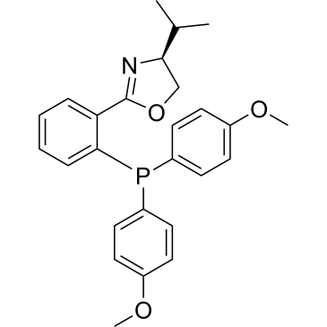 (S)-2-(2-(Bis(4-methoxyphenyl)phosphanyl)phenyl)-4-isopropyl-4,5-dihydrooxazole|CS-0110205