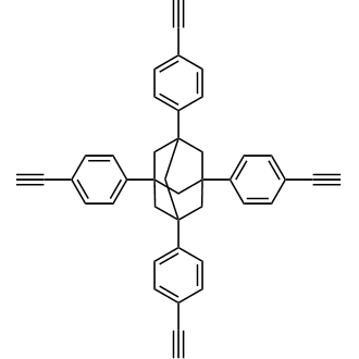 1,3,5,7-Tetrakis(4-ethynylphenyl)adamantane|CS-0110376
