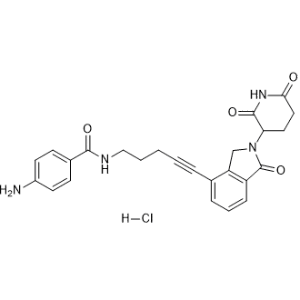 Lenalidomide-propargyl-C2-amido-Ph-NH2 hydrochloride|CS-0110619