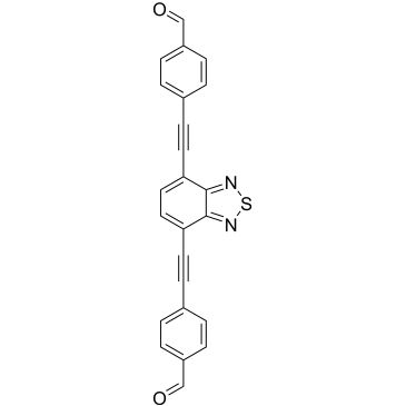 4,4'-(Benzo[c][1,2,5]thiadiazole-4,7-diylbis(ethyne-2,1-diyl))dibenzaldehyde|CS-0110932