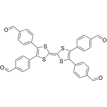 4,4',4'',4'''-([2,2'-Bi(1,3-dithiolylidene)]-4,4',5,5'-tetrayl)tetrabenzaldehyde|CS-0110938