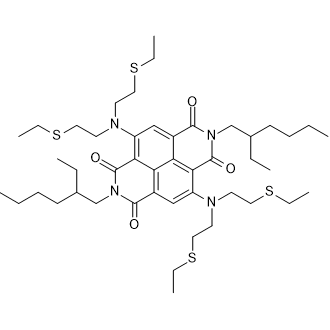 4,9-Bis(bis(2-(ethylthio)ethyl)amino)-2,7-bis(2-ethylhexyl)benzo[lmn][3,8]phenanthroline-1,3,6,8(2H,7H)-tetraone|CS-0110991