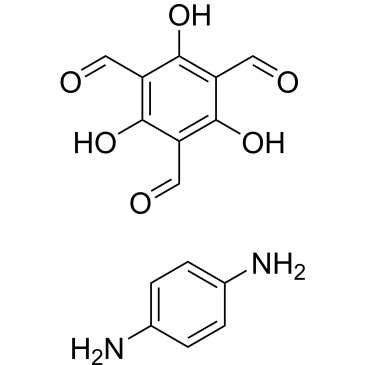 2,4,6-Trihydroxybenzene-1,3,5-tricarbaldehyde compound with benzene-1,4-diamine 1:1|CS-0111084