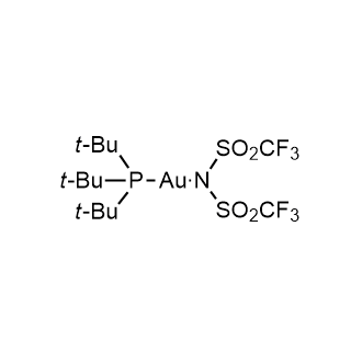 Tri-t-butylphosphine[bis(trifluoromethyl)sulfonylimido]gold(I)|CS-0111151