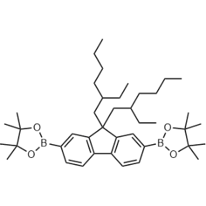 9,9-Bis(2-ethylhexyl)-2,7-bis(4,4,5,5-tetramethyl-1,3,2-dioxaborolan-2-yl)fluorene|CS-0111484