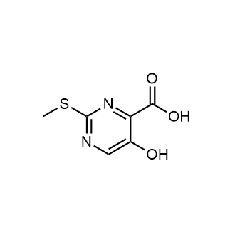 5-Hydroxy-2-(methylthio)pyrimidine-4-carboxylic acid|CS-0111632