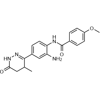 N-(2-Amino-4-(4-methyl-6-oxo-1,4,5,6-tetrahydropyridazin-3-yl)phenyl)-4-methoxybenzamide|CS-0111706