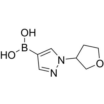 (1-(Tetrahydrofuran-3-yl)-1H-pyrazol-4-yl)boronic acid|CS-0112078