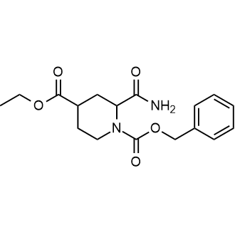 1-Benzyl 4-ethyl 2-carbamoylpiperidine-1,4-dicarboxylate|CS-0112097