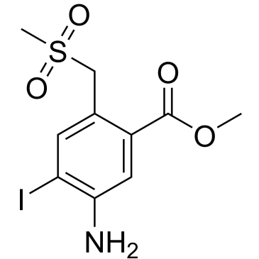 Methyl 5-amino-4-iodo-2-((methylsulfonyl)methyl)benzoate|CS-0112212