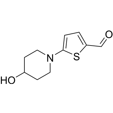 5-(4-Hydroxypiperidin-1-yl)thiophene-2-carbaldehyde|CS-0112230