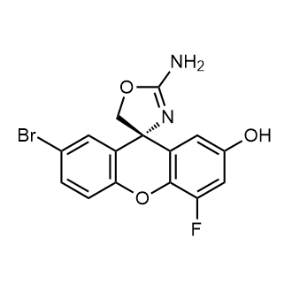 (S)-2-Amino-7'-bromo-4'-fluoro-5H-spiro[oxazole-4,9'-xanthen]-2'-ol|CS-0112286