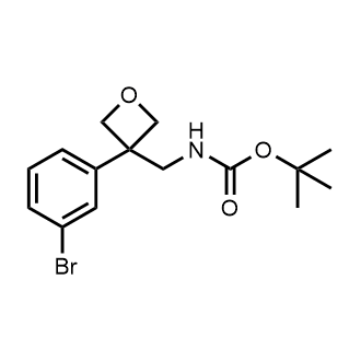 tert-Butyl ((3-(3-bromophenyl)oxetan-3-yl)methyl)carbamate|CS-0112498