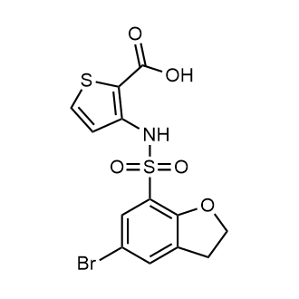 3-((5-Bromo-2,3-dihydrobenzofuran)-7-sulfonamido)thiophene-2-carboxylic acid|CS-0113999