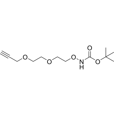 Boc-aminooxy-PEG2-propargyl|CS-0114304