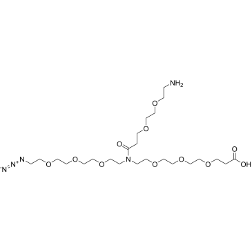 N-(Azido-PEG3)-N-(PEG2-amine)-PEG3-acid|CS-0114465