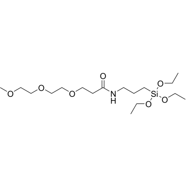 m-PEG3-amido-C3-triethoxysilane|CS-0114477