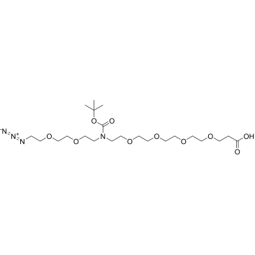 N-(Azido-PEG2)-N-Boc-PEG4-acid|CS-0114923