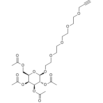 Propargyl-PEG4-tetra-Ac-beta-D-galactose|CS-0115441