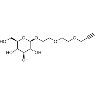 Propargyl-PEG2-beta-D-glucose|CS-0115463