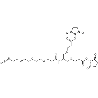2-(Azido-PEG3-amido)-1,3-bis(NHS ester)|CS-0115500
