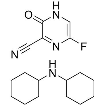 6-Fluoro-3-oxo-3,4-dihydropyrazine-2-carbonitrile compound with dicyclohexylamine 1:1|CS-0115543