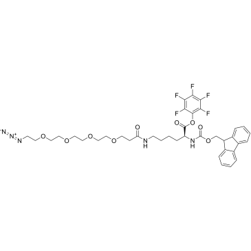 N-Fmoc-N'-(azido-PEG4)-L-Lysine-PFP ester|CS-0116013