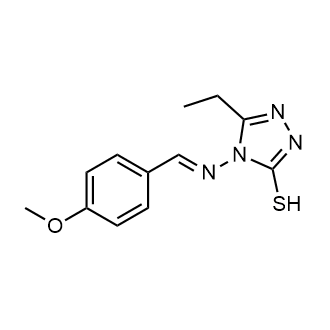 5-Ethyl-4-[(4-methoxybenzylidene)amino]-4h-1,2,4-triazole-3-thiol|CS-0116748