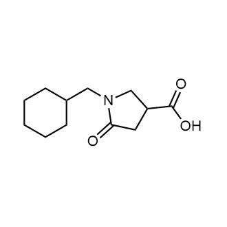 1-(Cyclohexylmethyl)-5-oxopyrrolidine-3-carboxylic acid|CS-0117046