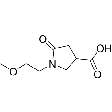 1-(2-Methoxyethyl)-5-oxo-3-pyrrolidinecarboxylic acid|CS-0117213