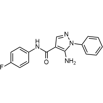 5-Amino-n-(4-fluorophenyl)-1-phenyl-1h-pyrazole-4-carboxamide|CS-0117230