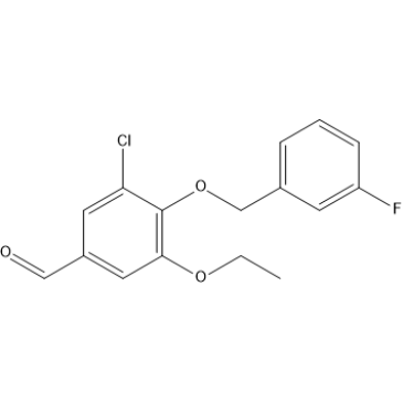 3-Chloro-5-ethoxy-4-[(3-fluorobenzyl)oxy]benzaldehyde|CS-0117288