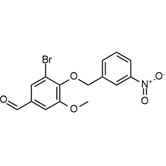 3-Bromo-5-methoxy-4-[(3-nitrobenzyl)oxy]benzaldehyde|CS-0117301