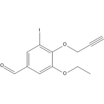 3-Ethoxy-5-iodo-4-(2-propynyloxy)benzaldehyde|CS-0117311