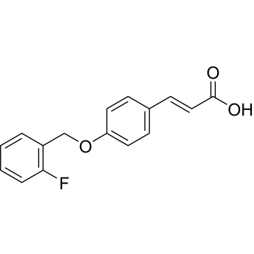 3-{4-[(2-Fluorobenzyl)oxy]phenyl}acrylic acid|CS-0117316