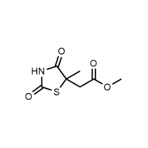 Methyl (5-methyl-2,4-dioxo-1,3-thiazolidin-5-yl)acetate|CS-0117551