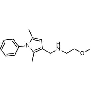N-((2,5-Dimethyl-1-phenyl-1h-pyrrol-3-yl)methyl)-2-methoxyethanamine|CS-0117572