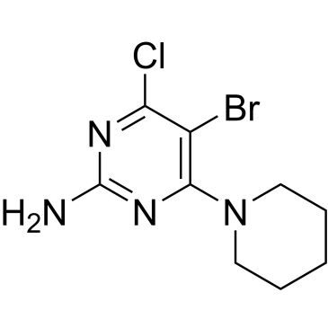 5-Bromo-4-chloro-6-(piperidin-1-yl)pyrimidin-2-amine|CS-0117577