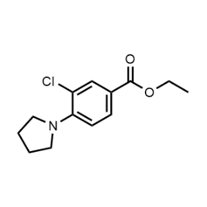 Ethyl 3-chloro-4-(pyrrolidin-1-yl)benzoate|CS-0117691