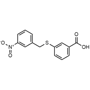 3-(3-Nitrobenzylthio)benzoic acid|CS-0117801