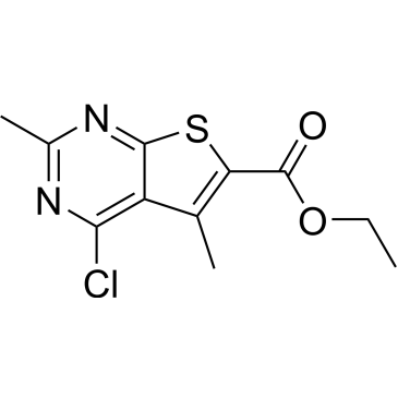 Ethyl 4-chloro-2,5-dimethylthieno[2,3-d]pyrimidine-6-carboxylate|CS-0117834