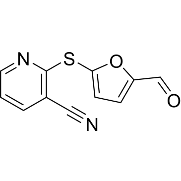 2-[(5-Formyl-2-furyl)sulfanyl]nicotinonitrile|CS-0117846
