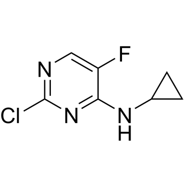 2-Chloro-n-cyclopropyl-5-fluoro-4-pyrimidinamine|CS-0117856