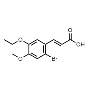 3-(2-Bromo-5-ethoxy-4-methoxyphenyl)acrylic acid|CS-0117974