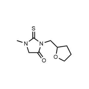 1-Methyl-3-(tetrahydro-2-furanylmethyl)-2-thioxo-4-imidazolidinone|CS-0117990