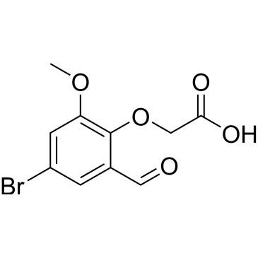 2-(4-Bromo-2-formyl-6-methoxyphenoxy)acetic acid|CS-0118096