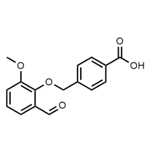 4-((2-Formyl-6-methoxyphenoxy)methyl)benzoic acid|CS-0118110