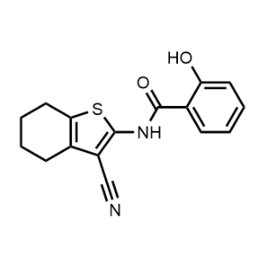 N-(3-Cyano-4,5,6,7-tetrahydro-1-benzothien-2-yl)-2-hydroxybenzamide|CS-0118228