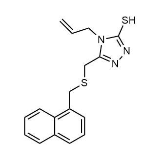 4-Allyl-5-{[(1-naphthylmethyl)sulfanyl]methyl}-4h-1,2,4-triazole-3-thiol|CS-0118239